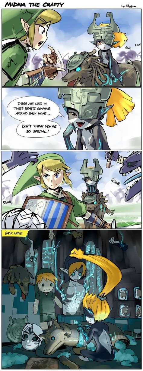 link and midna porn|Link x Midna (The Legend of Zelda) comic porn.